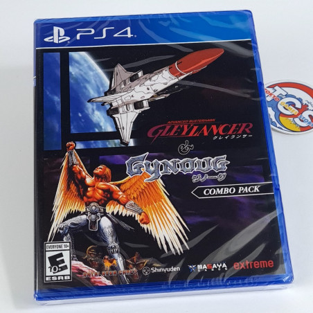 Gleylancer & Gynoug Combo Pack PS4 Limited Run Games New (Shmup/Shoot'em up)