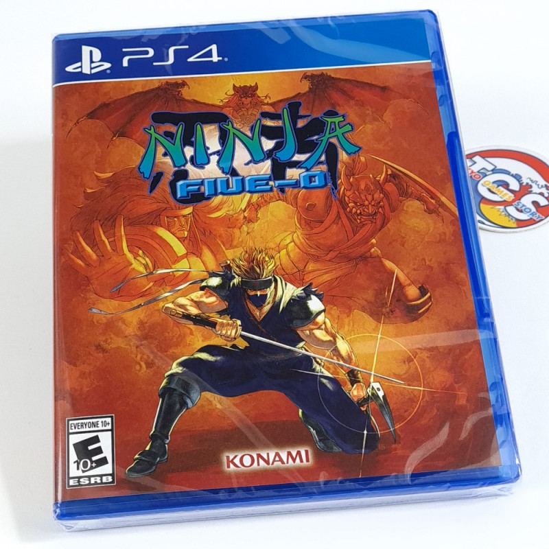 Ninja Five-O PS4 Limited Run Games LRG 564 New (Multi-Language/Action)