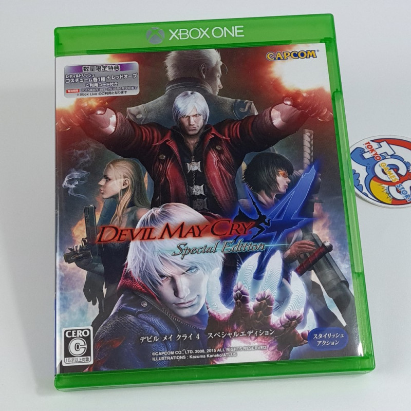 Devil May Cry 4 Special Edition XBOX One Japan Used (Game in English/Hack and Slash) Devil May Cry 4 Special Edition XBOX One Japan Used (Game in English/Hack and Slash)