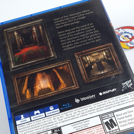Layers of Fear - Masterpiece Edition Limited Run 181 PS4 US (Multi-Languages/Horror) Used