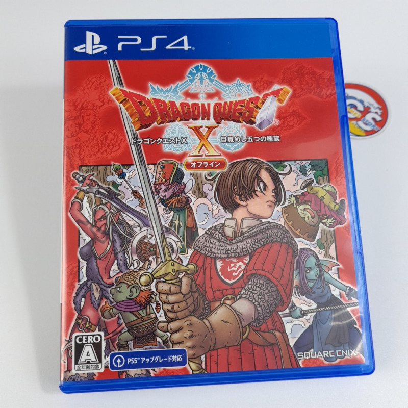 Dragon Quest X Offline PS4 Japan Game Square Enix RPG