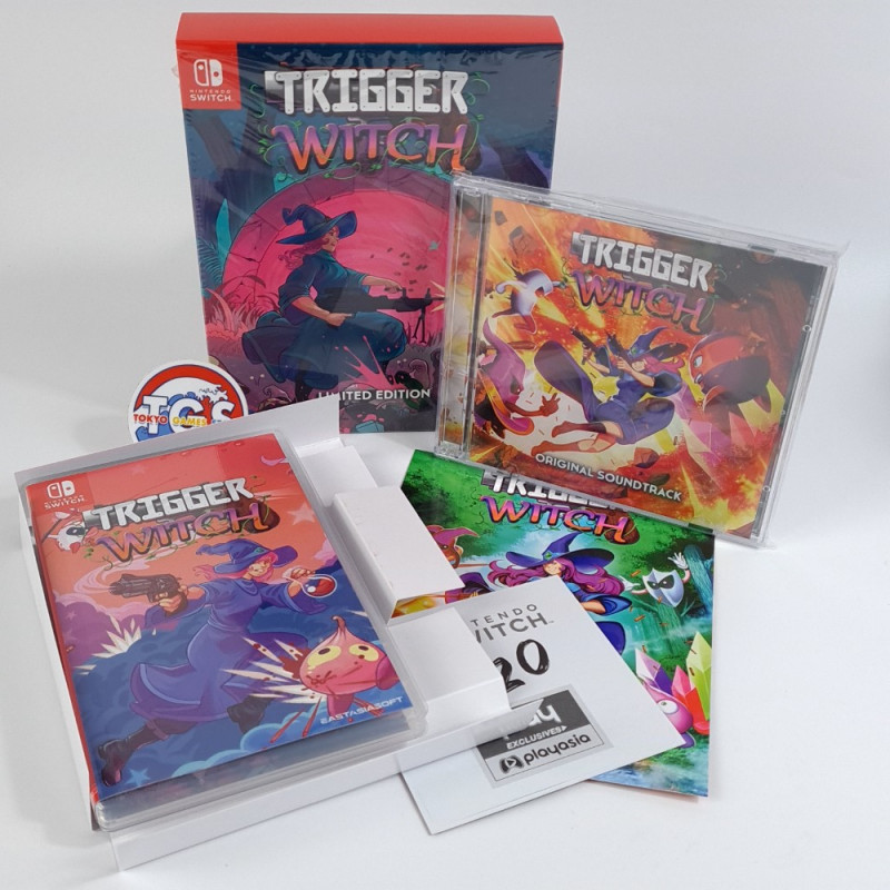 TRIGGER WITCH Limited Edition Switch Asian Used (Multi-Language/Action Adventure) TRIGGER WITCH Limited Edition Switch Asian Used (Multi-Language/Action Adventure)