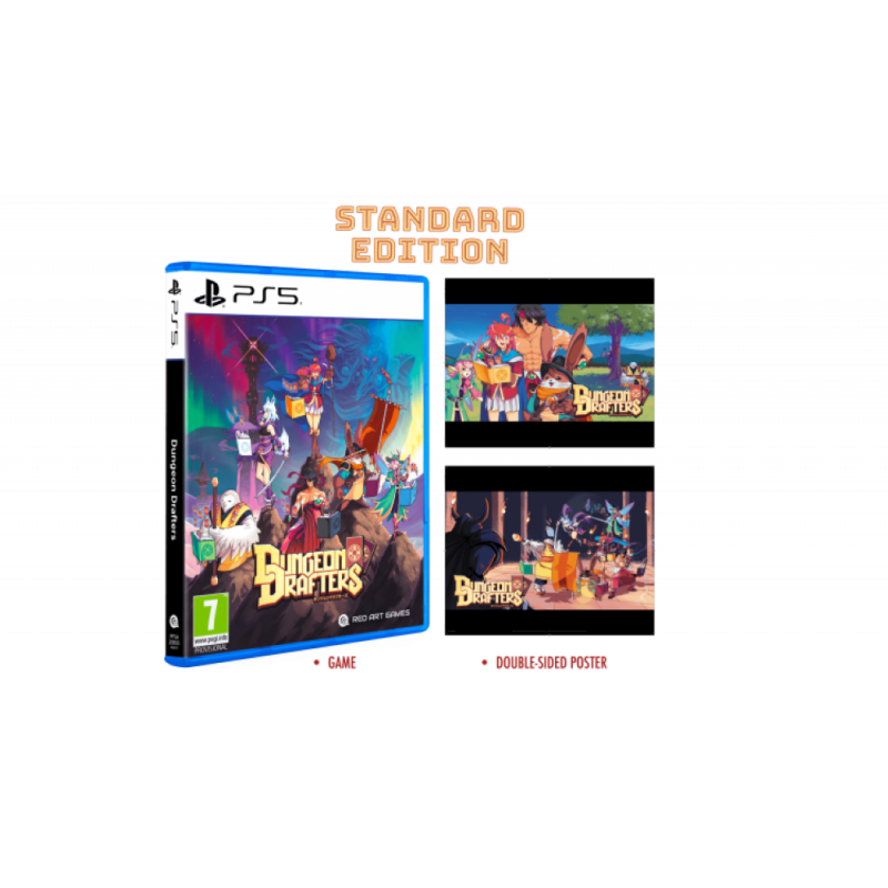 Dungeon Drafters PS5 Red Art Games (Multi-Languages/Roguelike) Preorder/Précommande