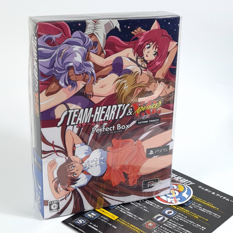 Steam Heart's & Advanced V.G. Variable Geo Saturn Tribute [Special Edition] PS5 New
