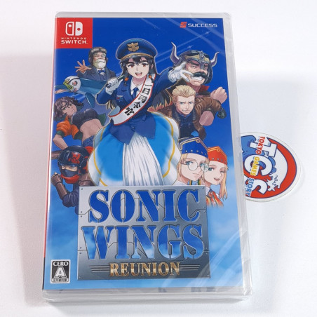 Sonic Wings Reunion Switch Japan (Multi-Language/Shmup Shoot'em up) New
