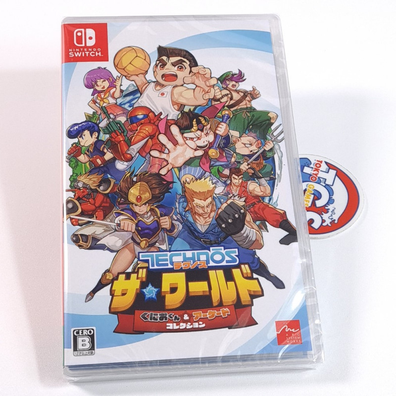 Technos The World: River City Kuniokun & Arcade Collection Switch (Game in ENGLISH) Japan New Technos The World: River City Kuniokun & Arcade Collection Switch (Game in ENGLISH) Japan New