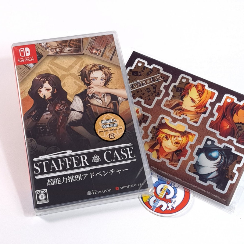 Staffer Case: A Supernatural Mystery Adventure +Bonus Switch (GAME IN ENGLISH) Japan New Staffer Case: A Supernatural Mystery Adventure +Bonus Switch (GAME IN ENGLISH) Japan New