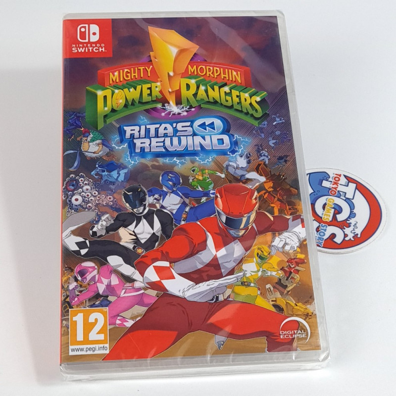 Mighty Morphin Power Rangers Rita's Rewind Switch Euro New (Multi-Languages/Beat Them All)