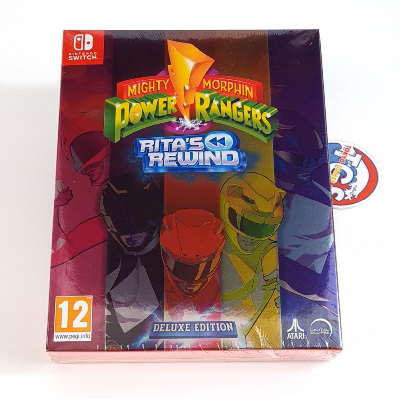 Mighty Morphin Power Rangers Rita's Rewind Deluxe Edition Switch Euro New (Multi-Languages/Beat Them All)