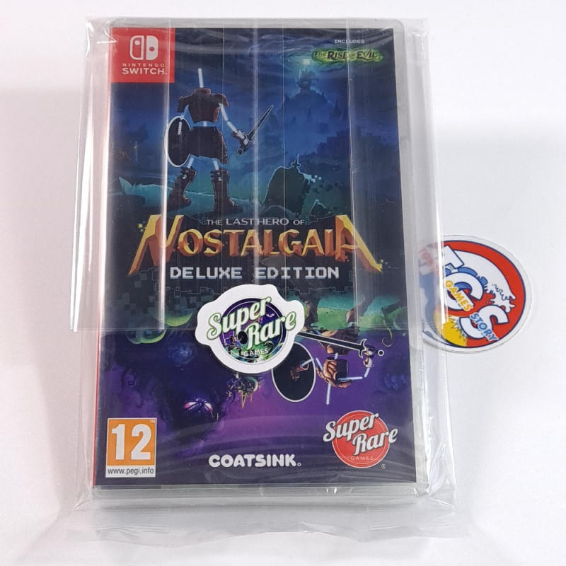 The Last Hero of Nostalgaia Deluxe Edition Switch Super Rare Games New (Multi-Languages) The Last Hero of Nostalgaia Deluxe Edition Switch Super Rare Games New (Multi-Languages)