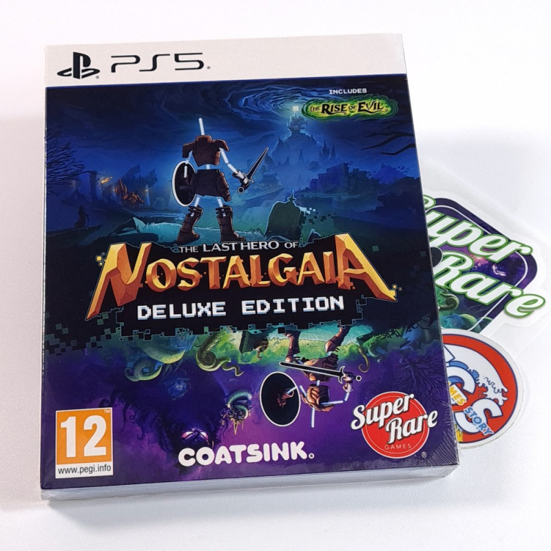 The Last Hero of Nostalgaia Deluxe Edition PS5 Super Rare Games New (Multi-Languages)