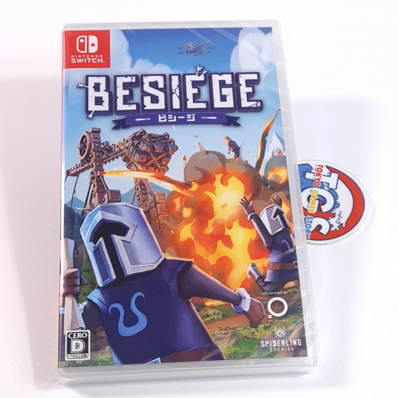 BESIEGE Switch Japan Game in Eng-Fra-DE-ES-IT-PT...New(Real Time Strategy)