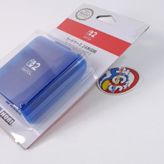 Card Case 24 for Nintendo Switch 1 & 2 (Clear Blue) Japan New (Hori Official)