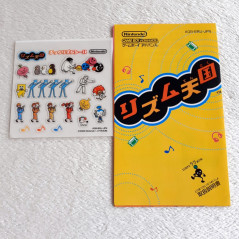 Rythm Tengoku Wth Stickers Game Boy Advance GBA Japan Ver. Paradise Nintendo 2006 (DV-LN1)