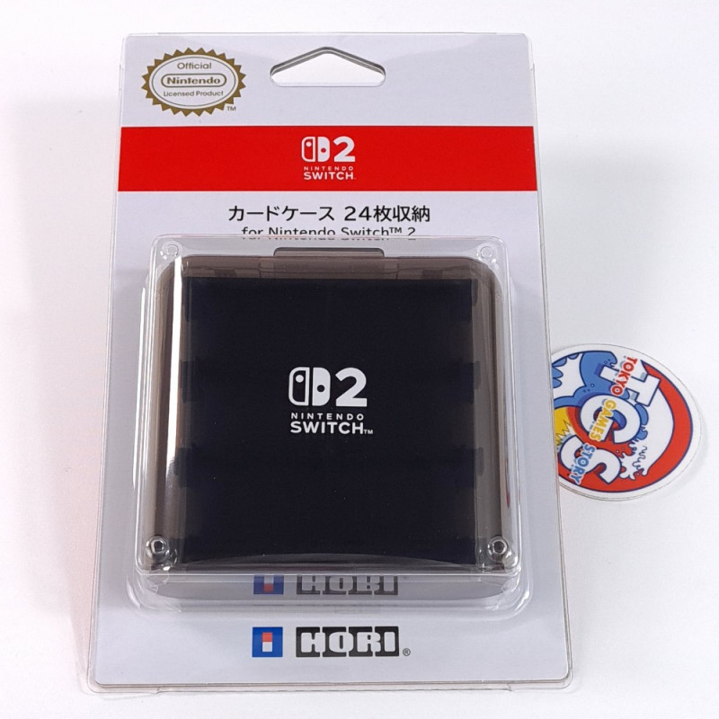Card Case 24 for Nintendo Switch 1 & 2 (Clear Black) Japan New (Hori Official) Card Case 24 for Nintendo Switch 1 & 2 (Clear Black) Japan New (Hori Official)
