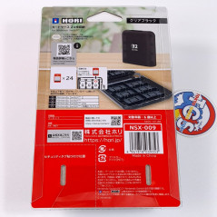 Card Case 24 for Nintendo Switch 1 & 2 (Clear Black) Japan New (Hori Official)