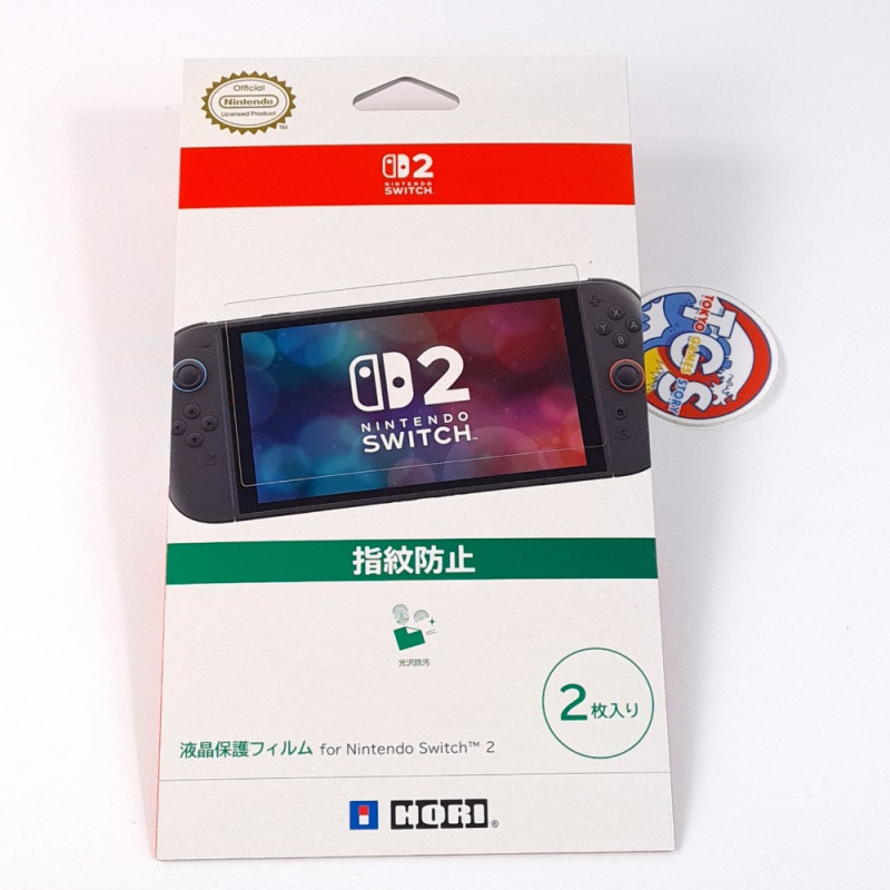 LCD Protective Film for Nintendo Switch 2 (2 pieces) Japan New (Hori Official) LCD Protective Film for Nintendo Switch 2 (2 pieces) Japan New (Hori Official)
