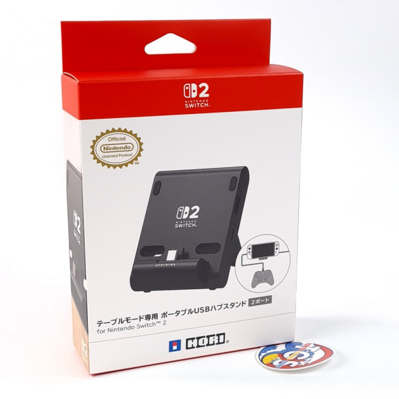 Dual USB PlayStand for Nintendo Switch 2 (Hori Official) Japan New Dual USB PlayStand for Nintendo Switch 2 (Hori Official) Japan New