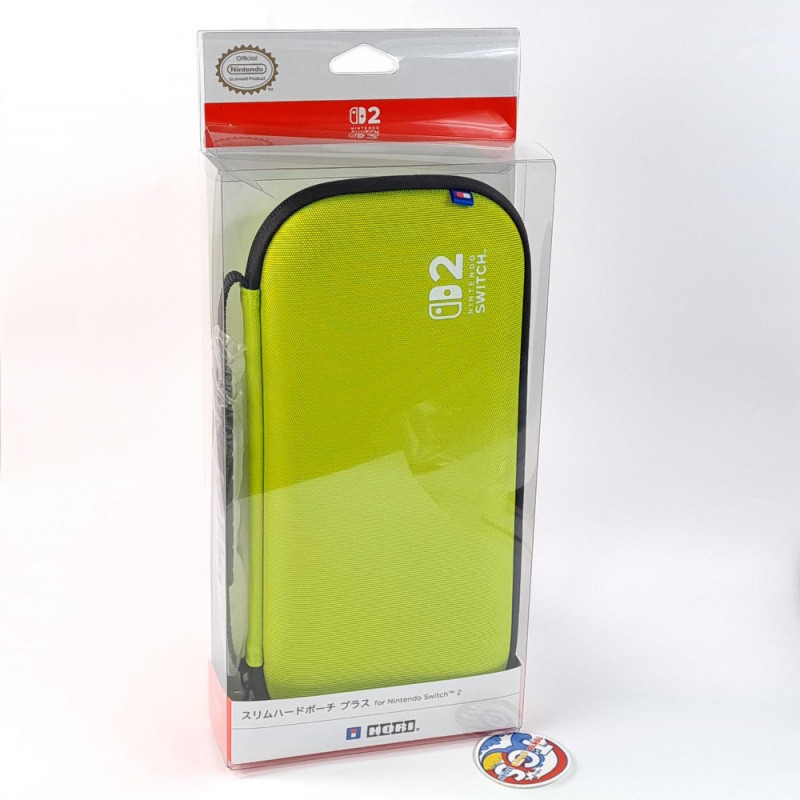 Slim Hard Pouch Plus for Nintendo Switch 2 (Lime Yellow) Hori Official Japan New Slim Hard Pouch Plus for Nintendo Switch 2 (Lime Yellow) Hori Official Japan New