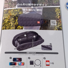 Puff Pouch Bag for Nintendo Switch 2 (Black) Hori Official Japan New