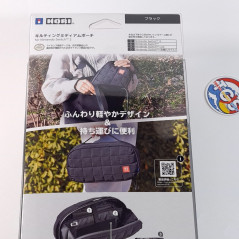 Puff Pouch Bag for Nintendo Switch 2 (Black) Hori Official Japan New