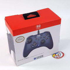 Controller HORIPAD Turbo for Nintendo Switch 1 & 2 & PC (Navy) Japan New