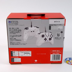 Controller HORIPAD Turbo for Nintendo Switch 1 & 2 & PC (White) Japan New