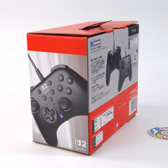 Controller HORIPAD Turbo for Nintendo Switch 1 & 2 & PC (Black) Japan New