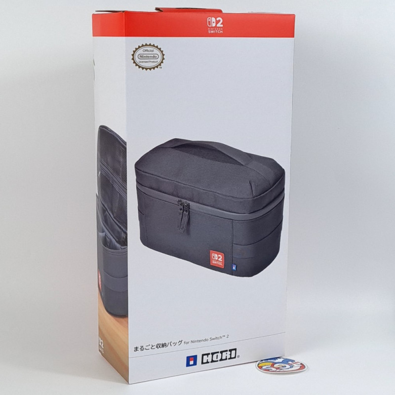Compact Carry All for Nintendo Switch 1 & 2 (Black) Hori Official Japan New Compact Carry All for Nintendo Switch 1 & 2 (Black) Hori Official Japan New