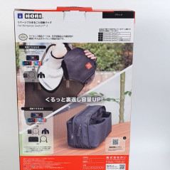 Reversible Full Storage Bag for Nintendo Switch 1 & 2 (Black) Hori Japan New