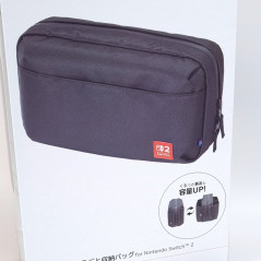 Reversible Full Storage Bag for Nintendo Switch 1 & 2 (Black) Hori Japan New
