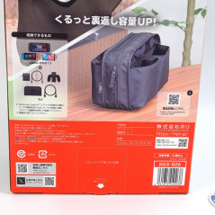 Reversible Full Storage Bag for Nintendo Switch 1 & 2 (Black) Hori Japan New