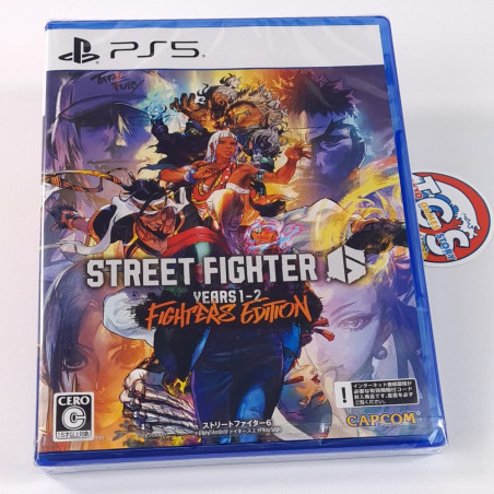Street Fighter 6 [Years 1-2 Fighters Edition] PS5 Japan Ed. New (Multi-Languages)