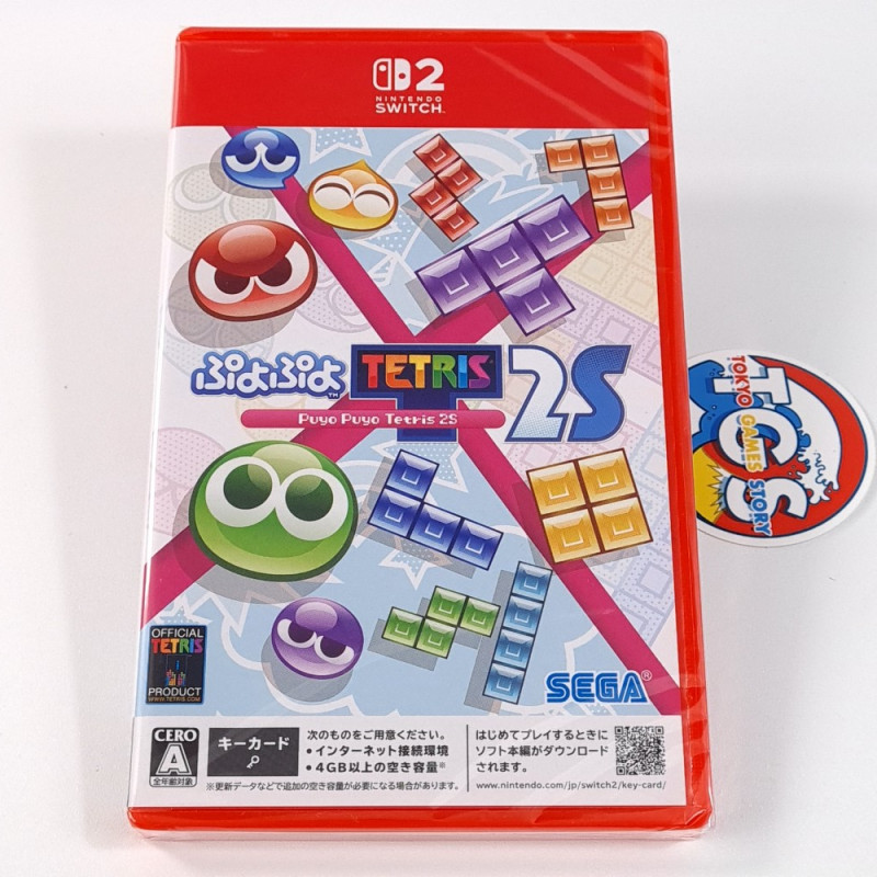 Puyo Puyo Tetris 2S Nintendo Switch 2 Japan (KEY CARD) [Multi-Language/Puzzle] New