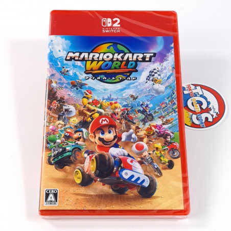 Mario Kart World Nintendo Switch 2 Japan Ed. New (GAME CART) [Multi-Languages]