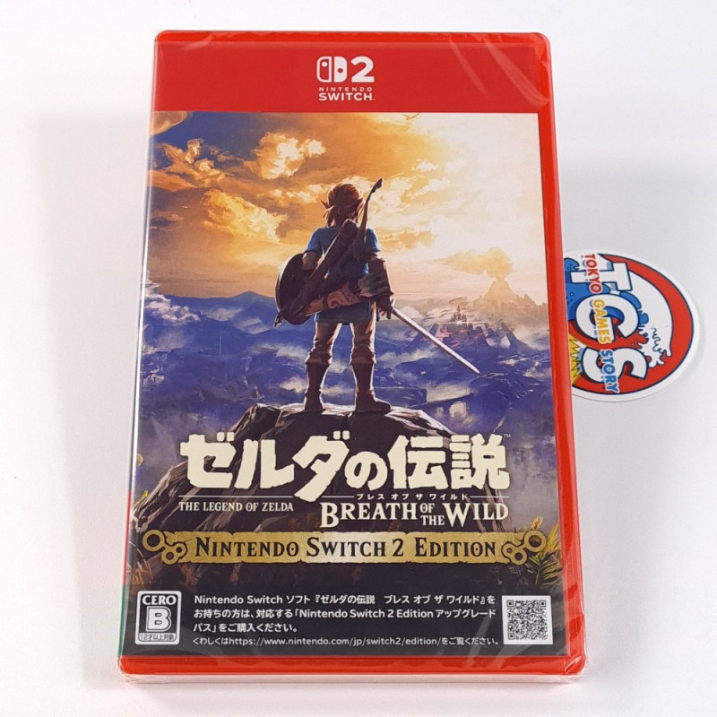 The Legend of Zelda: Breath of the Wild Switch 2 Japan (GAME CART) [Multi-Languages] New
