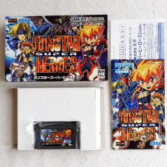 Gunstar Super Heroes Game Boy Advance GBA Japan Ver. Action Shooting Sega Treasure Nintendo (DV-LN1)