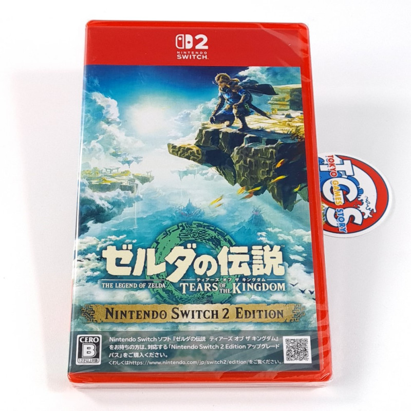 The Legend of Zelda: Tears of the Kingdom Switch 2 Japan (GAME CART) [Multi-Languages] New