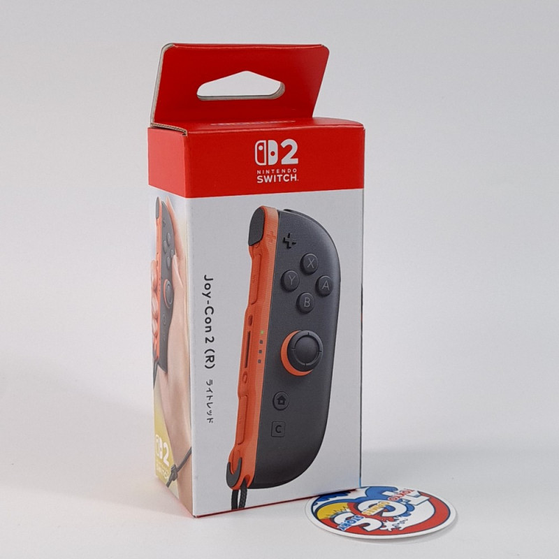 Joy-Con Controller Right (Light Red) Nintendo Switch 2 Japan New (Region Free/Official)