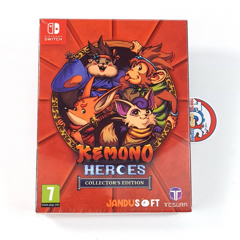 Kemono Heroes Collector's Edition Switch Euro New (Multi-Languages/Action-Platform-Run&Gun)
