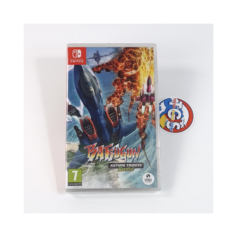 BATSUGUN Saturn Tribute Boosted Switch Euro New (Multi-Languages/Shoot'em up)