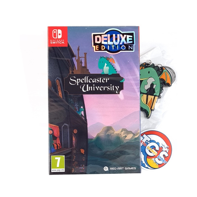 Spellcaster University Deluxe Edition Switch Red Art Games New (Multi-Languages/Mage Simulation)