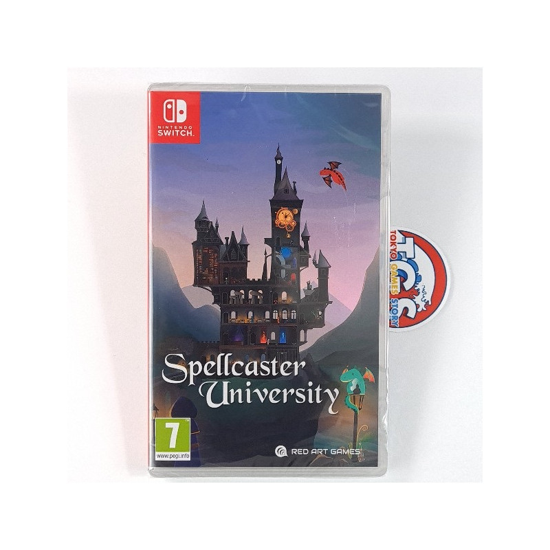 Spellcaster University Switch Red Art Games New (Multi-Languages/Mage Simulation)