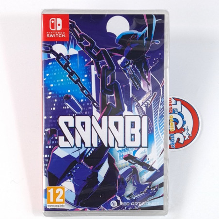 SANABI Nintendo Switch Red Art Games New (Multi-Languages/Plateforme)
