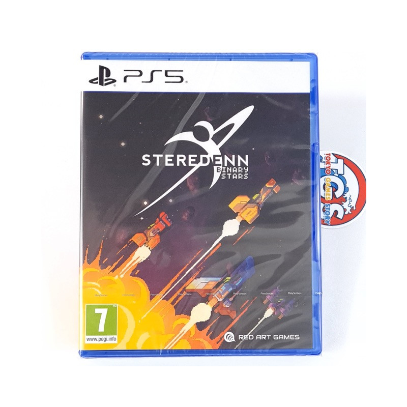 Steredenn: Binary Stars PS5 Red Art Games New (Multi-Languages/Shoot 'em up)