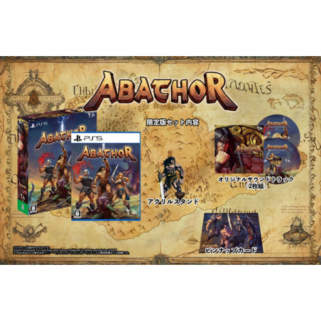 Abathor Limited Edition PS5 Japan New (Multi-Languages/Adventure) Playstation 5