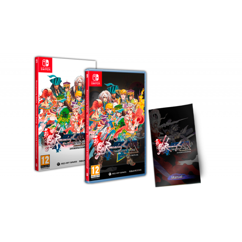 Romancing SaGa -Minstrel Song- Remastered International Switch Red Art Games (Multi-Language/RPG) Preorder/Précommande