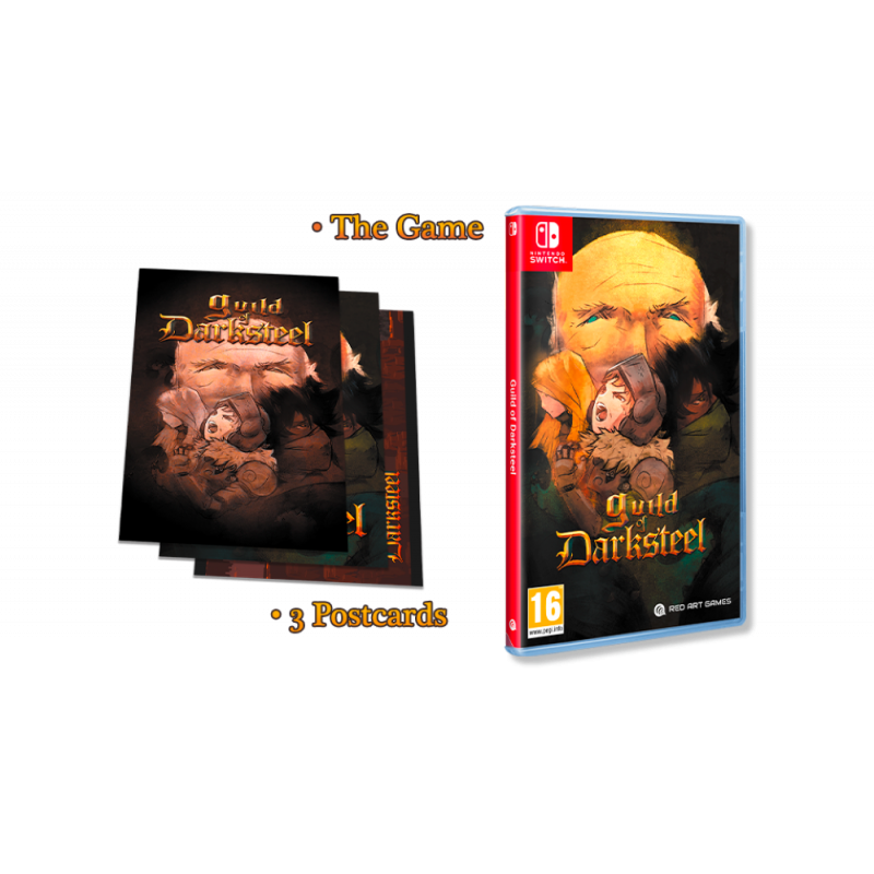 Guild of Darksteel Switch Red Art Games (Game in English/RPG) Preorder/Précommande