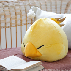 Final Fantasy XIV FF Plush Cushion Fat Chocobo Peluche SQUARE ENIX Japan New