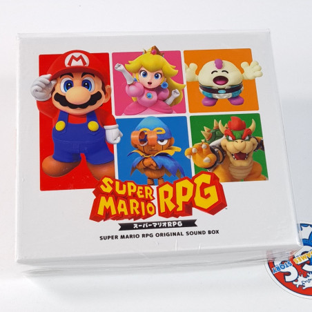 Super Mario RPG Original Sound Box [Soundtrack 4-CD OST] Japan NEW Game Music